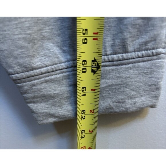 BANANA REPUBLIC Cozy Knit Jogger Jumpsuit Women Large Tall Gray Cap Sleeve - Picture 10 of 14